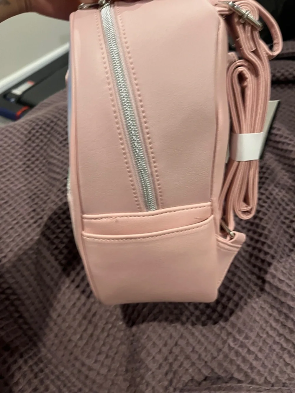 Pixar Up Couples Carl and Ellie Mini Backpack - Pastel Pink loungefly
